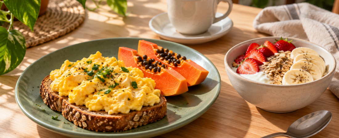 Café da Manhã Saudável: 10 Ideias Simples para Dias Corridos